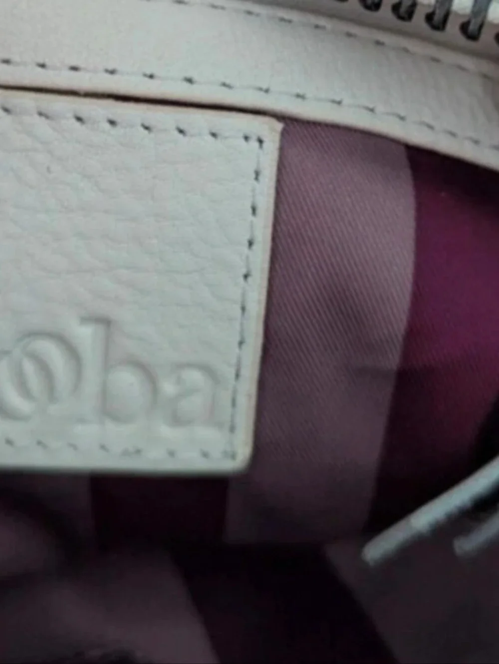 Kooba white leather